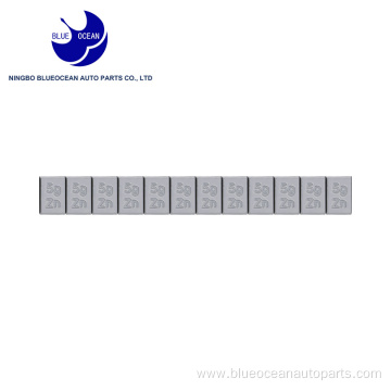 5g zinc adhesive balanced wheel weights